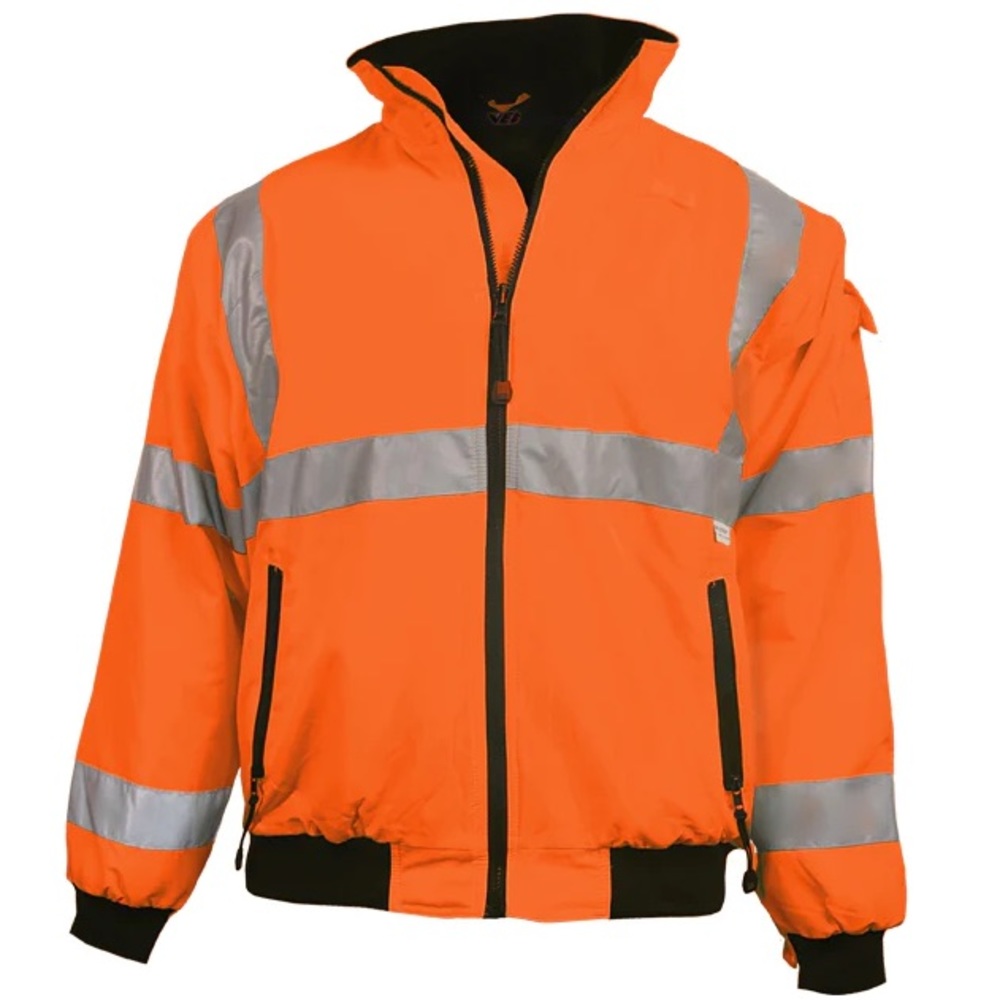 Safety Jacket for Men with Reflective Liner XL